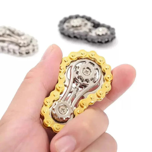 Hand Spinner en Métal | Jouet de bureau en acier inoxydable usiné CNC