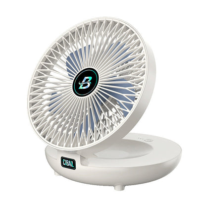 Portable Fan | Battery Operated Hand Held Fan with 3-Speed Settings | Lightweight Design for Personal Cooling on the Go