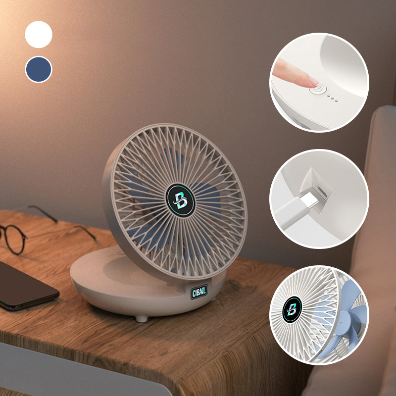 Portable Fan | Battery Operated Hand Held Fan with 3-Speed Settings | Lightweight Design for Personal Cooling on the Go