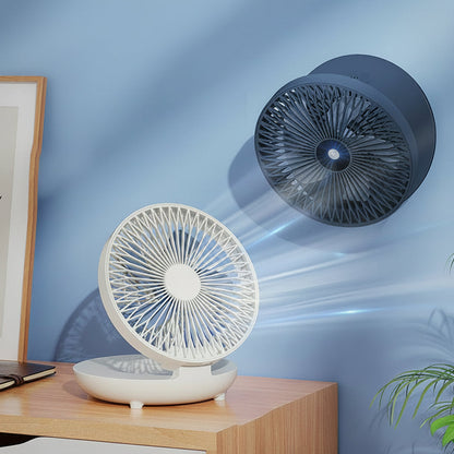 Portable Fan | Battery Operated Hand Held Fan with 3-Speed Settings | Lightweight Design for Personal Cooling on the Go