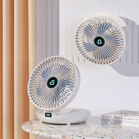 Portable Fan | Battery Operated Hand Held Fan with 3-Speed Settings | Lightweight Design for Personal Cooling on the Go