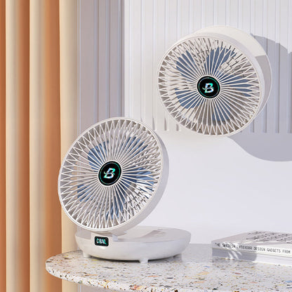 Portable Fan | Battery Operated Hand Held Fan with 3-Speed Settings | Lightweight Design for Personal Cooling on the Go