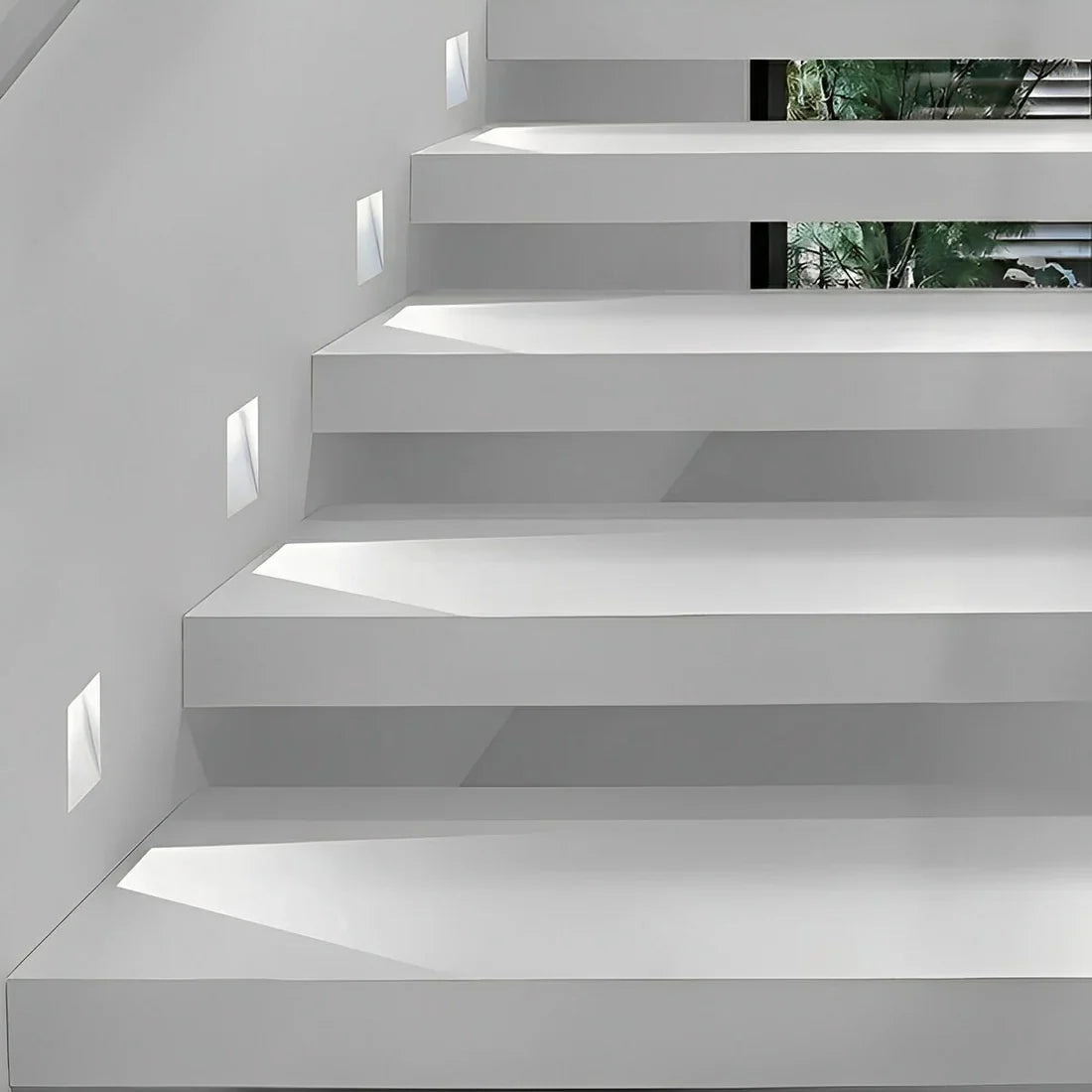 Nordic Frameless Stair LED Wall Light Stainless Steel Sensor Indoor