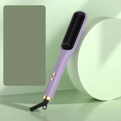 Mint Green Anion Hair Care Electric Straightener Comb