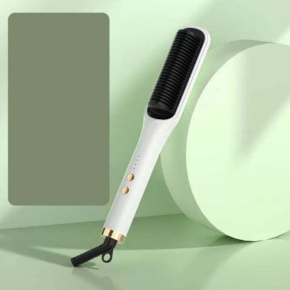 Mint Green Anion Hair Care Electric Straightener Comb