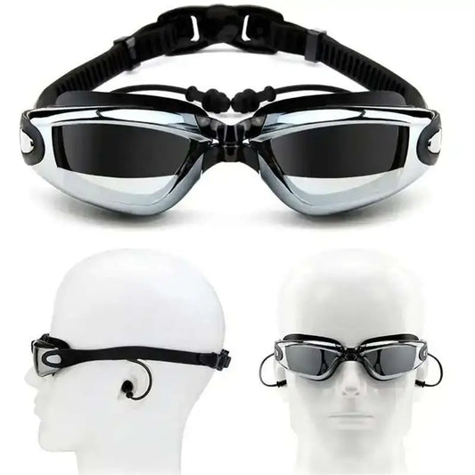 Mirrored Waterproof Swimming Goggles