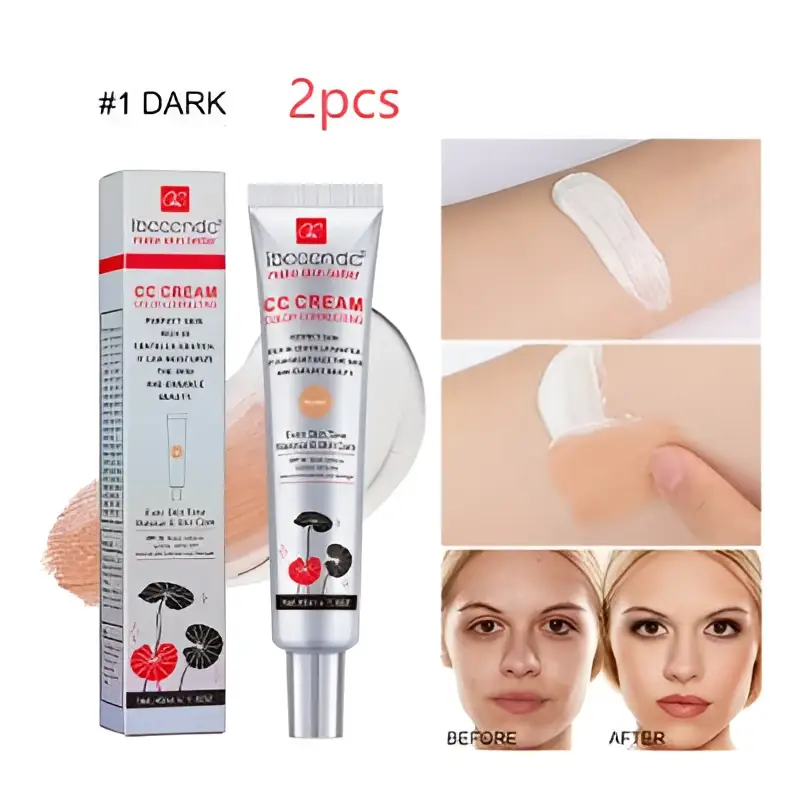 Moisturizing Correcting CC Cream for Lasting Women Makeup