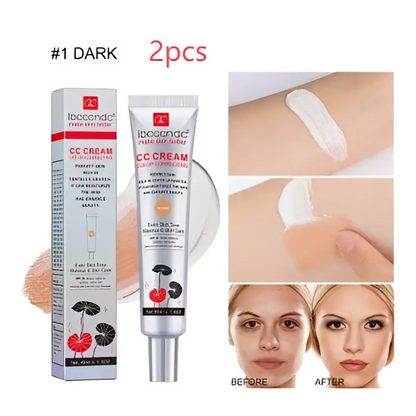 Moisturizing Correcting CC Cream for Lasting Women Makeup