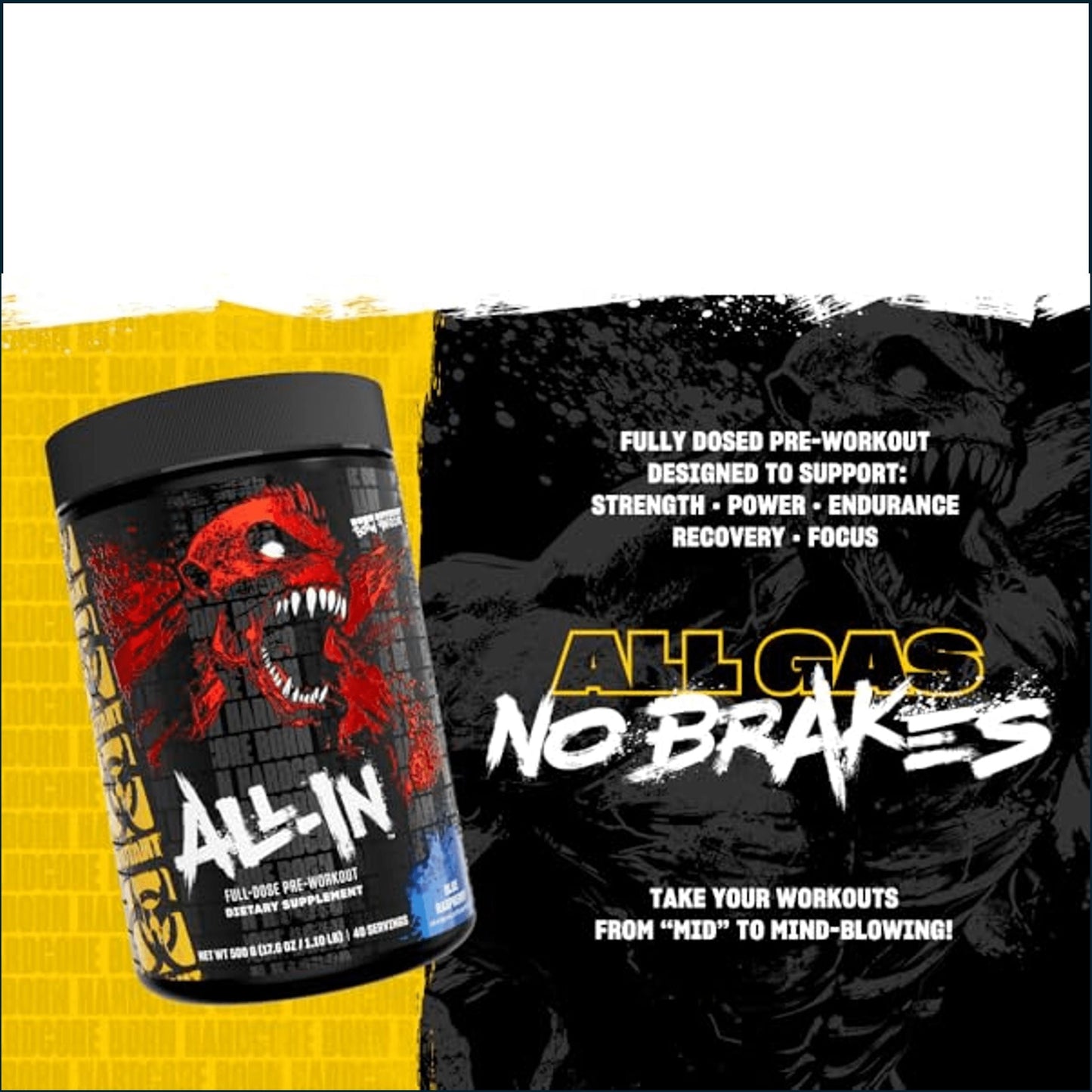Mutant All-In Full-Dose Pre-Workout