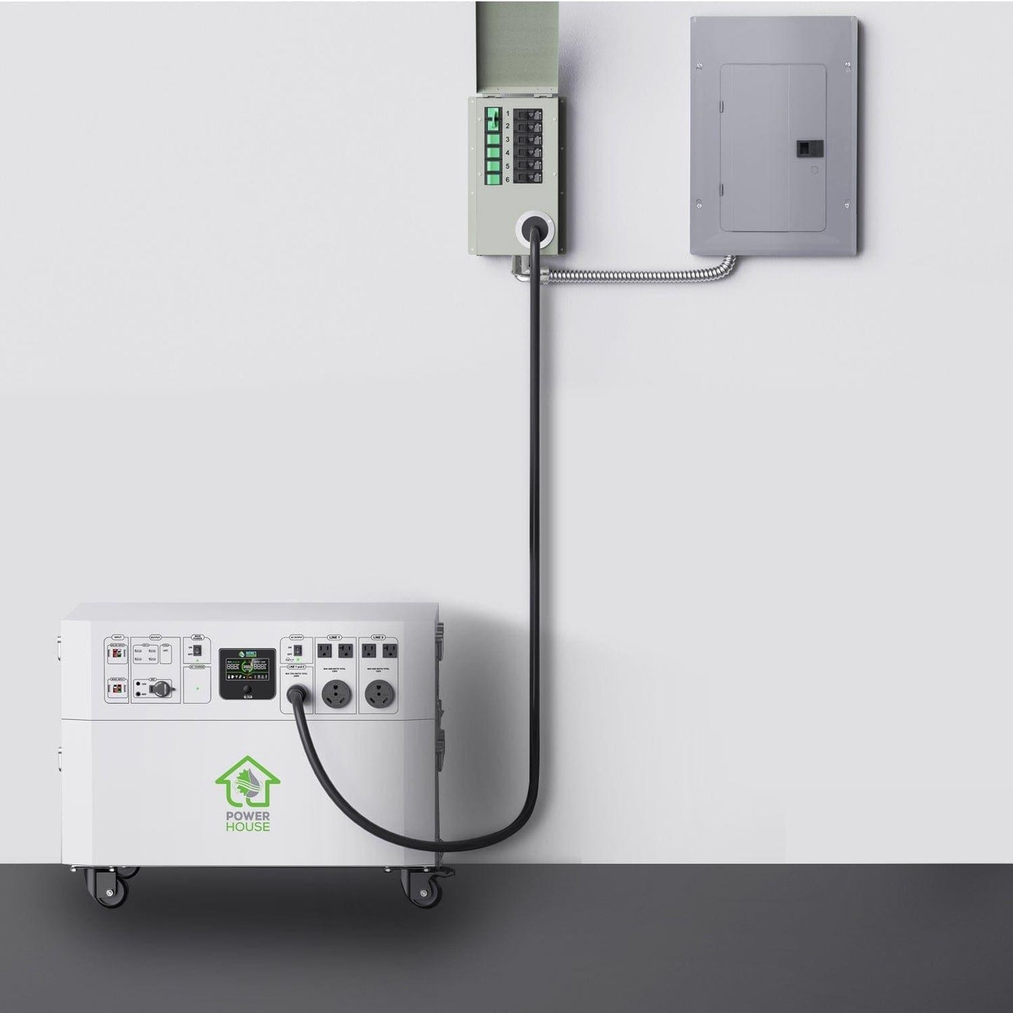 120V/240V 30A 6-Circuit Non-Automatic Transfer Switch