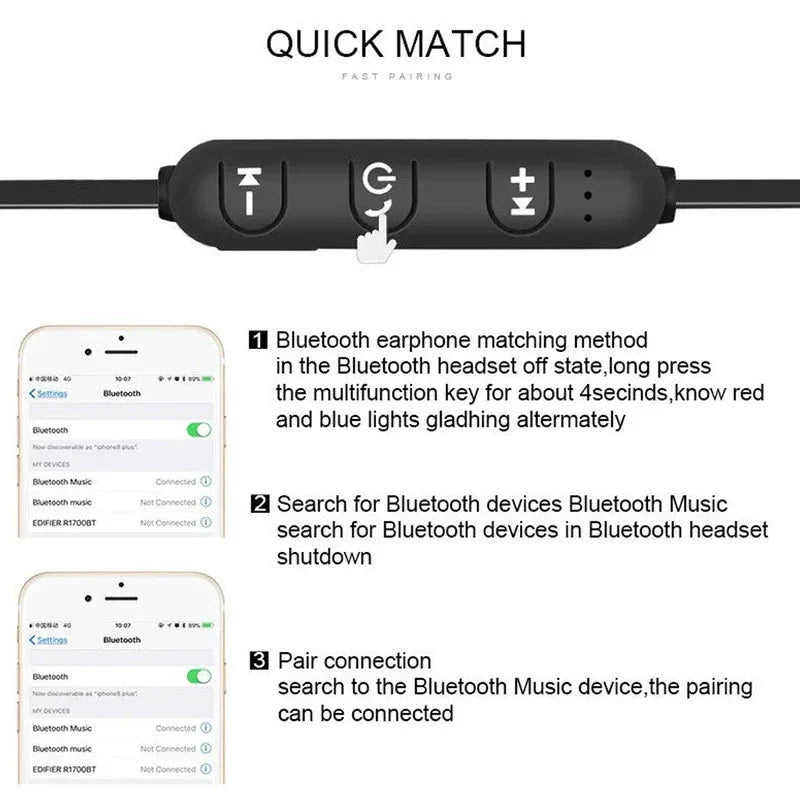 Waterproof Neckband Headphones