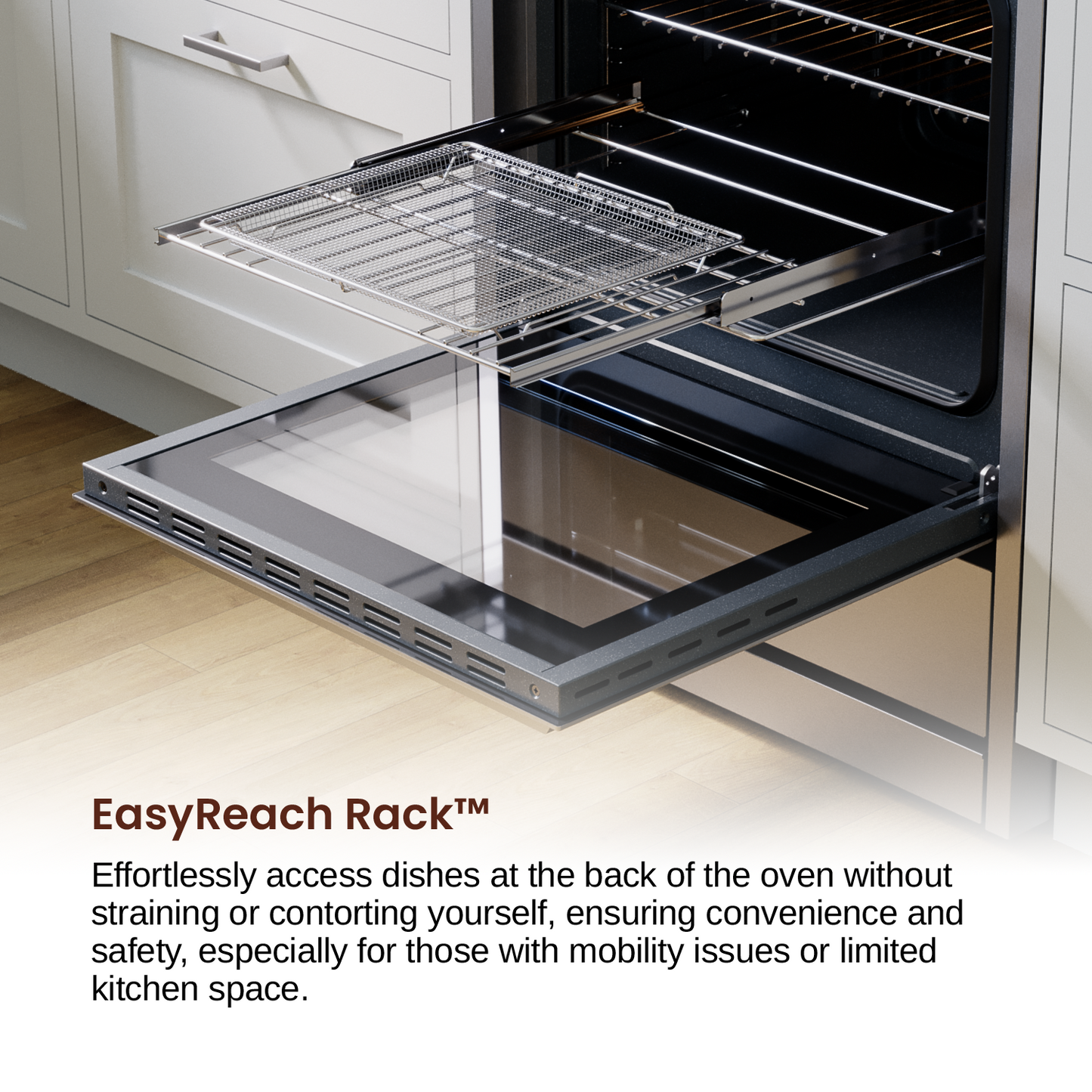 Cuisinière électrique Rangaire 24 po avec four à convection AirFry autonome en acier inoxydable RRE241TS