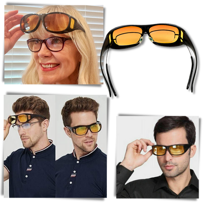 Polarized Night Driving Glasses – Anti Glare Night Vision Driving Eyewear