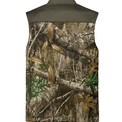 Camo soft shell vest