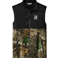 Camo soft shell vest