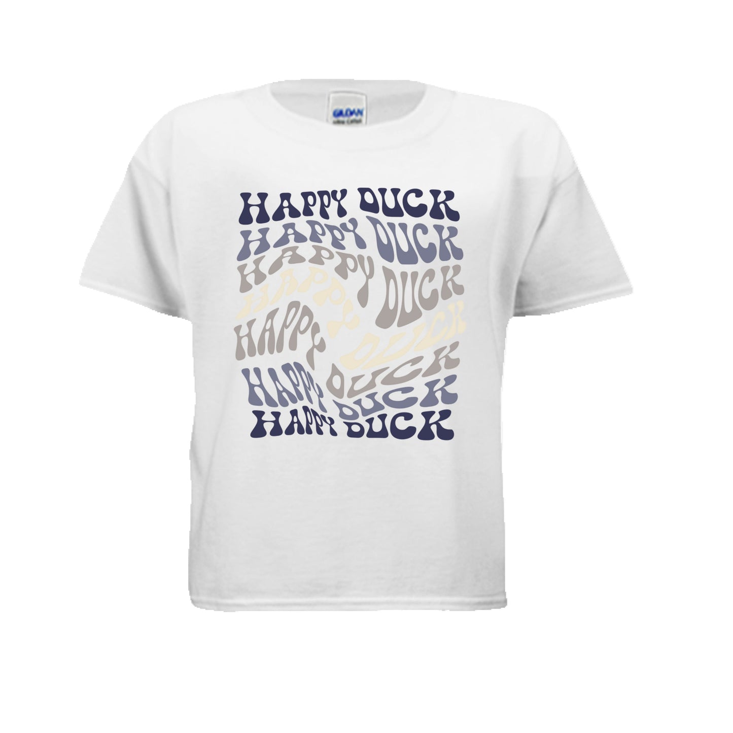 Happy duck kids tshirt