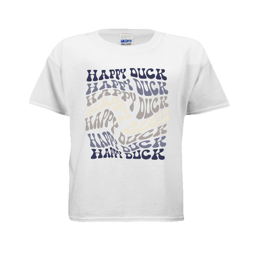 Happy duck kids tshirt