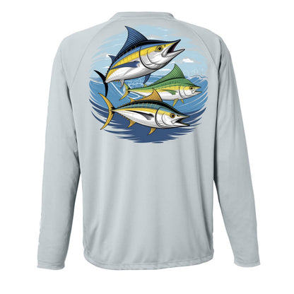 HUkHCW Men's Pursuit Long-Sleeve T-Shirt