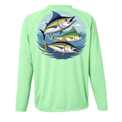 HUkHCW Men's Pursuit Long-Sleeve T-Shirt