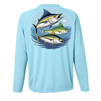 HUkHCW Men's Pursuit Long-Sleeve T-Shirt