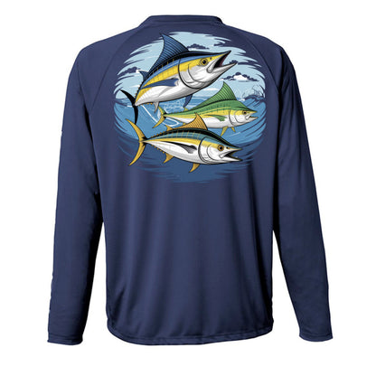 HUkHCW Men's Pursuit Long-Sleeve T-Shirt