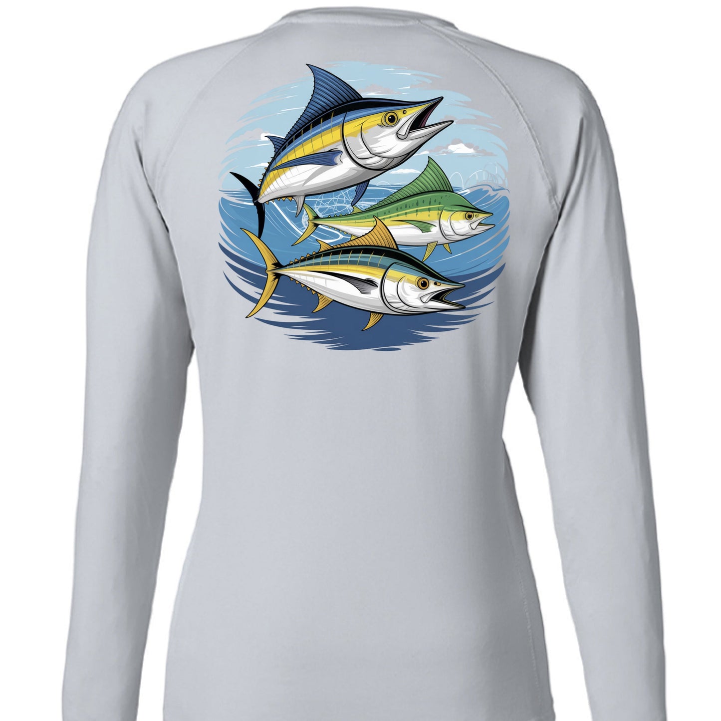 HUkHCW Ladies' Pursuit Long- Sleeve T-Shirt