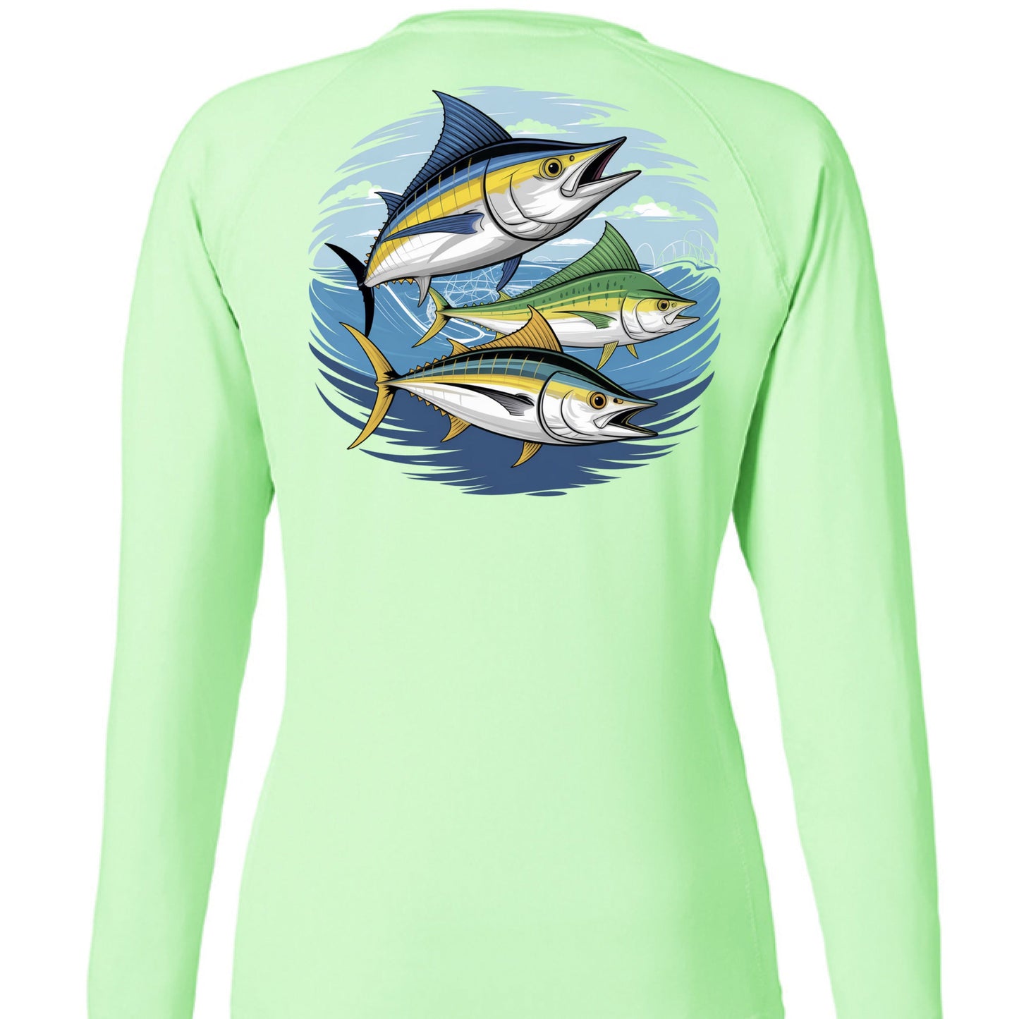 HUkHCW Ladies' Pursuit Long- Sleeve T-Shirt