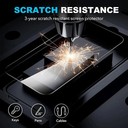 Nintendo Switch 2 Tempered Glass Screen Protector with Joystick Cap | Full Coverage Protection