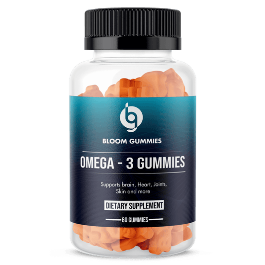 Omega-3 Gummies – Fish Oil EPA & DHA | Heart, Brain & Joint Support | BLOOM by ZNETICS