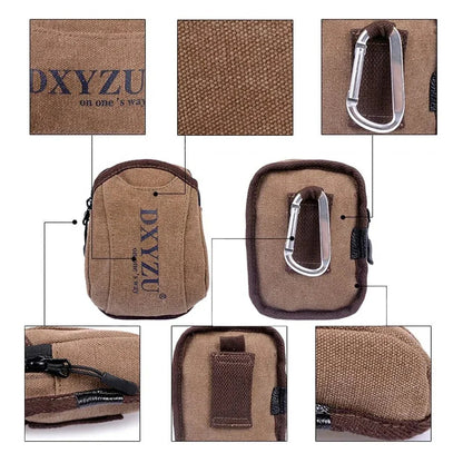 Outdoor Steel Slingshot Canvas Bag