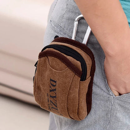Outdoor Steel Slingshot Canvas Bag