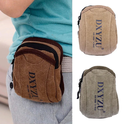 Outdoor Steel Slingshot Canvas Bag