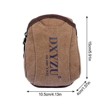 Outdoor Steel Slingshot Canvas Bag