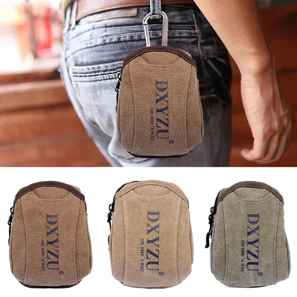 Outdoor Steel Slingshot Canvas Bag