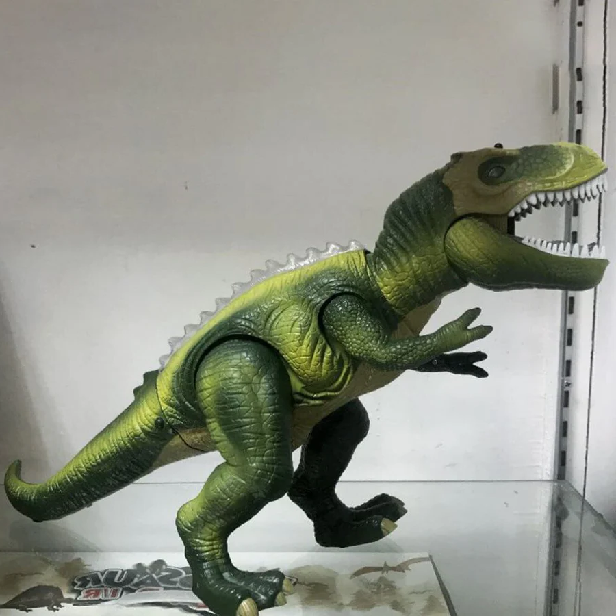Remote Control T-Rex Dinosaur with Lights Sounds Walking RC Toy