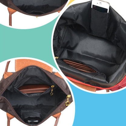 Oxford Shoulder Bag for Women Luxury Handbag Spacious Everyday Tote