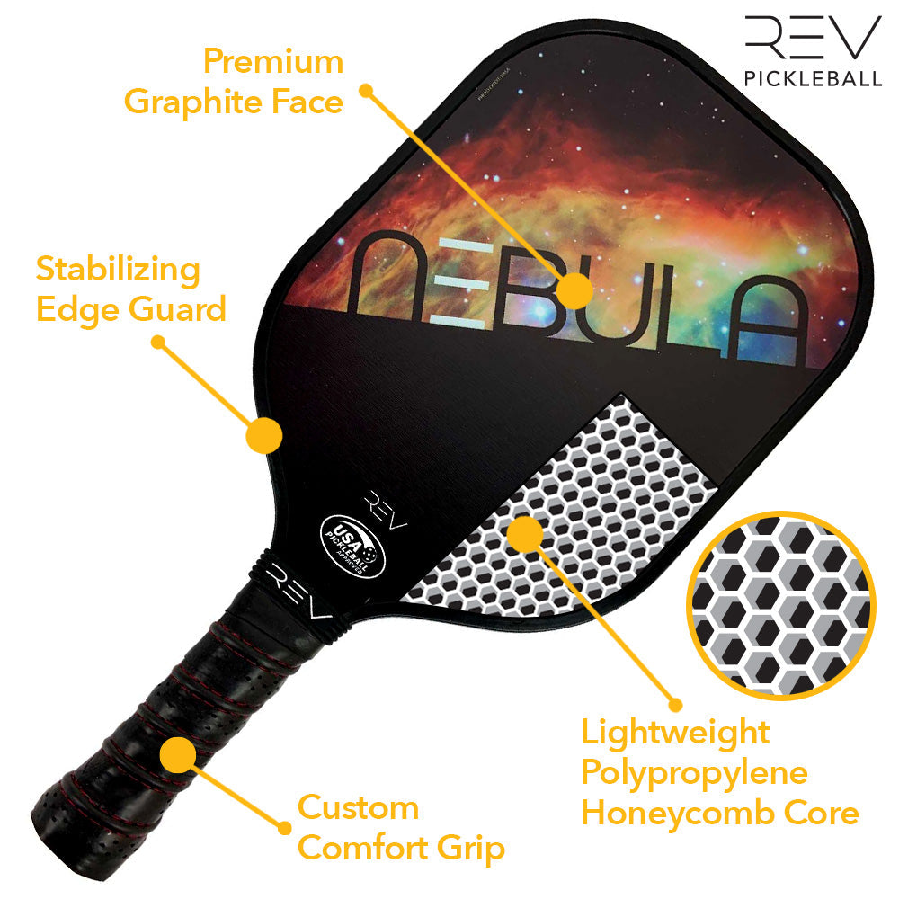 NEBULA Pickleball Paddle – Medusa & Orion Editions