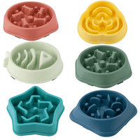 Pet Cat Dog Slow Feeder Bowl | Anti-Choking Non-Slip Maze Feeding Dish