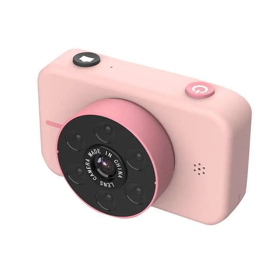 Minicámara digital rosa para niños