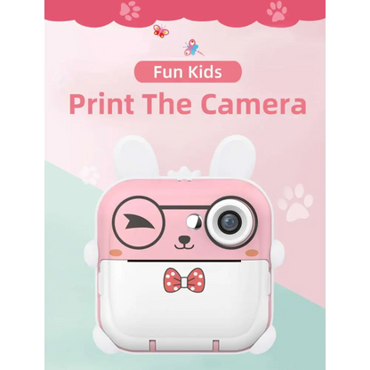 Pink Rabbit Polaroid Children’s Cartoon Camera
