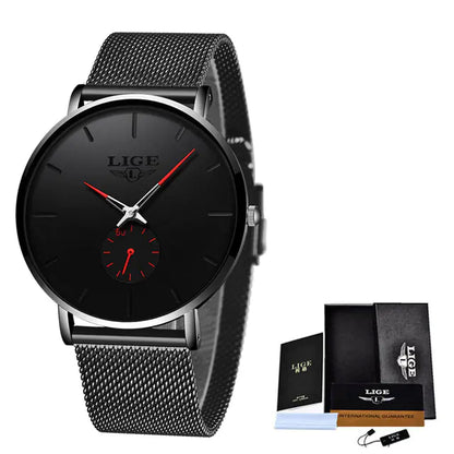Men's Ultra-Thin Waterproof Quartz Luxury Watch