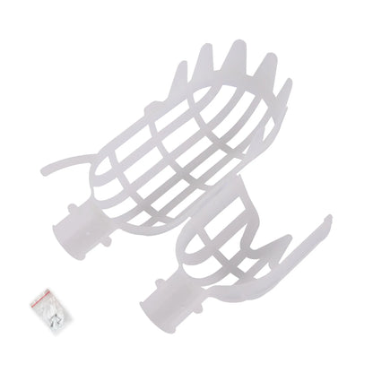 Plastic Fruit Picker Tool | Garden Harvesting Catcher Head for Trees and Orchards