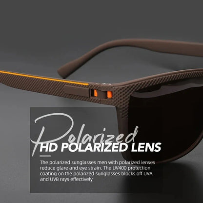 Polarized Square Sunglasses – UV protection Mirror Coated Sport Shades
