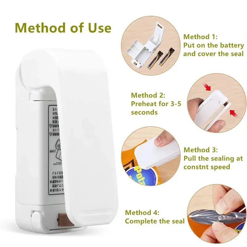 Mini Handy Portable Bag Heat Sealer