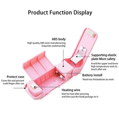 Mini Handy Portable Bag Heat Sealer
