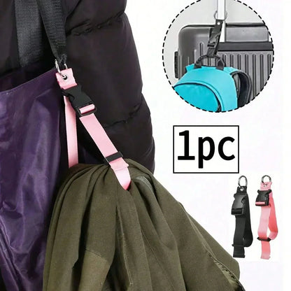 Portable Luggage Strap Holder – Anti-Theft Nylon Bag Gripper