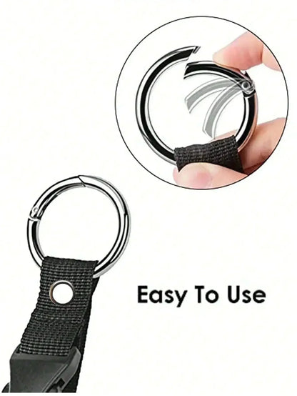 Portable Luggage Strap Holder – Anti-Theft Nylon Bag Gripper