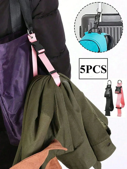 Portable Luggage Strap Holder – Anti-Theft Nylon Bag Gripper