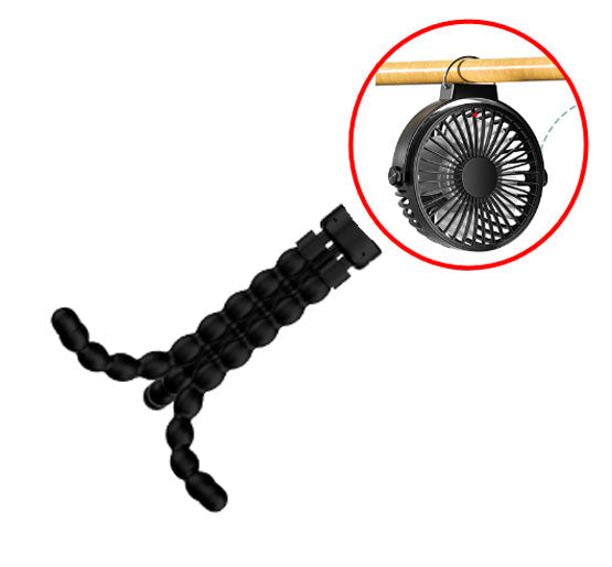 Portable Fan | Battery Operated Hand Held Fan with 8000mAh Battery | 4-Speed Settings for Ultimate Comfort