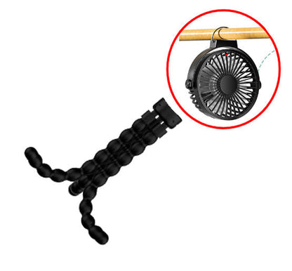 Portable Fan | Battery Operated Hand Held Fan with 8000mAh Battery | 4-Speed Settings for Ultimate Comfort